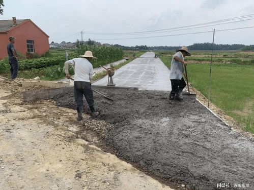 田间水泥路上的打铁桩，乡村变迁与道路安全