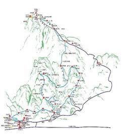 峨眉山旅游地图全攻略，深度游览这座世界自然与文化双遗产的宝地